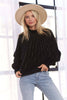 Gold Lurex Fuzzy Sweater