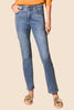 Tribal Sophia 32" Straight Leg Jeans Dk Vintage