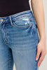 Judy Blue Mid Rise Vintage Kick Flare Jeans