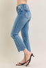 Judy Blue Mid Rise Vintage Kick Flare Jeans