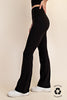 Black Butter Soft Pocket Flare Leggings
