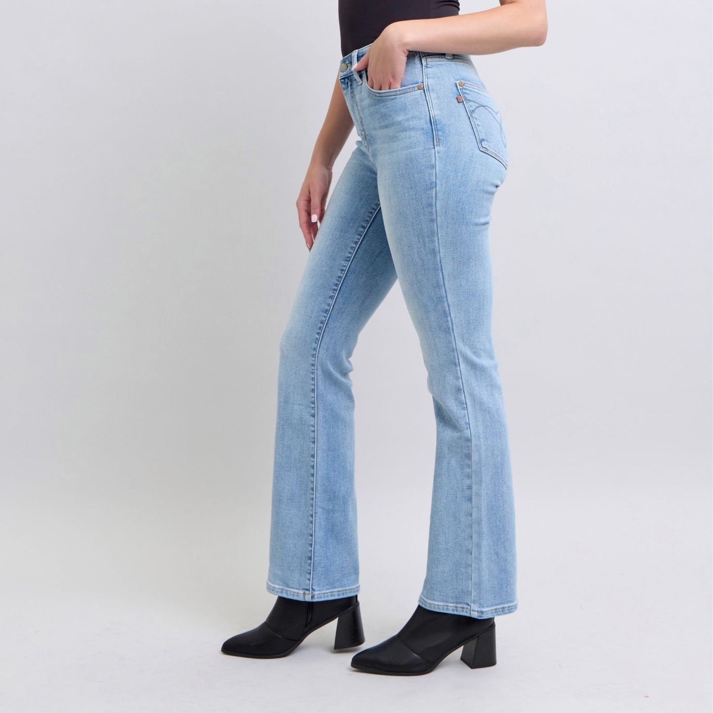 Judy Blue Thermal Boot Cut Jeans