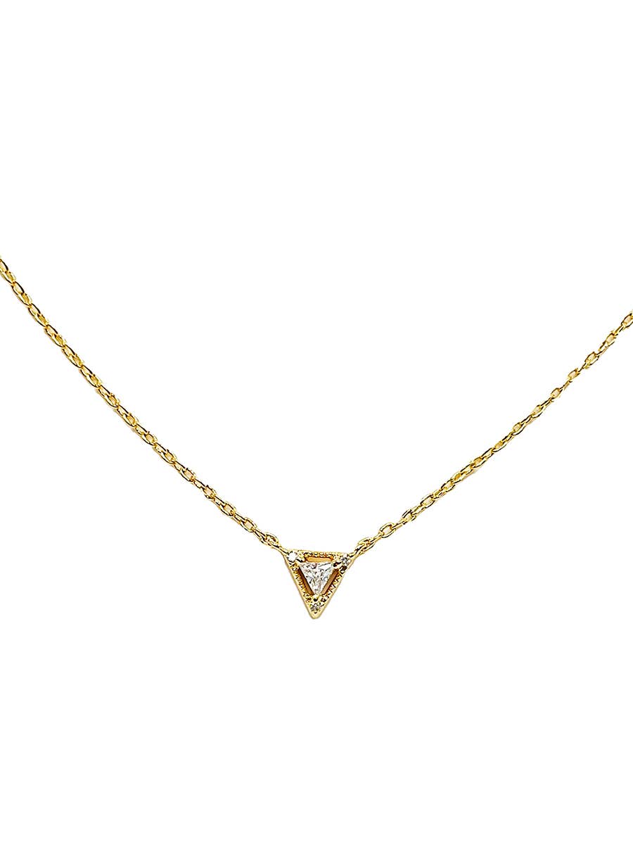 Triangle Pendant Necklace