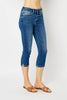 Judy Blue Mid Rise Capri