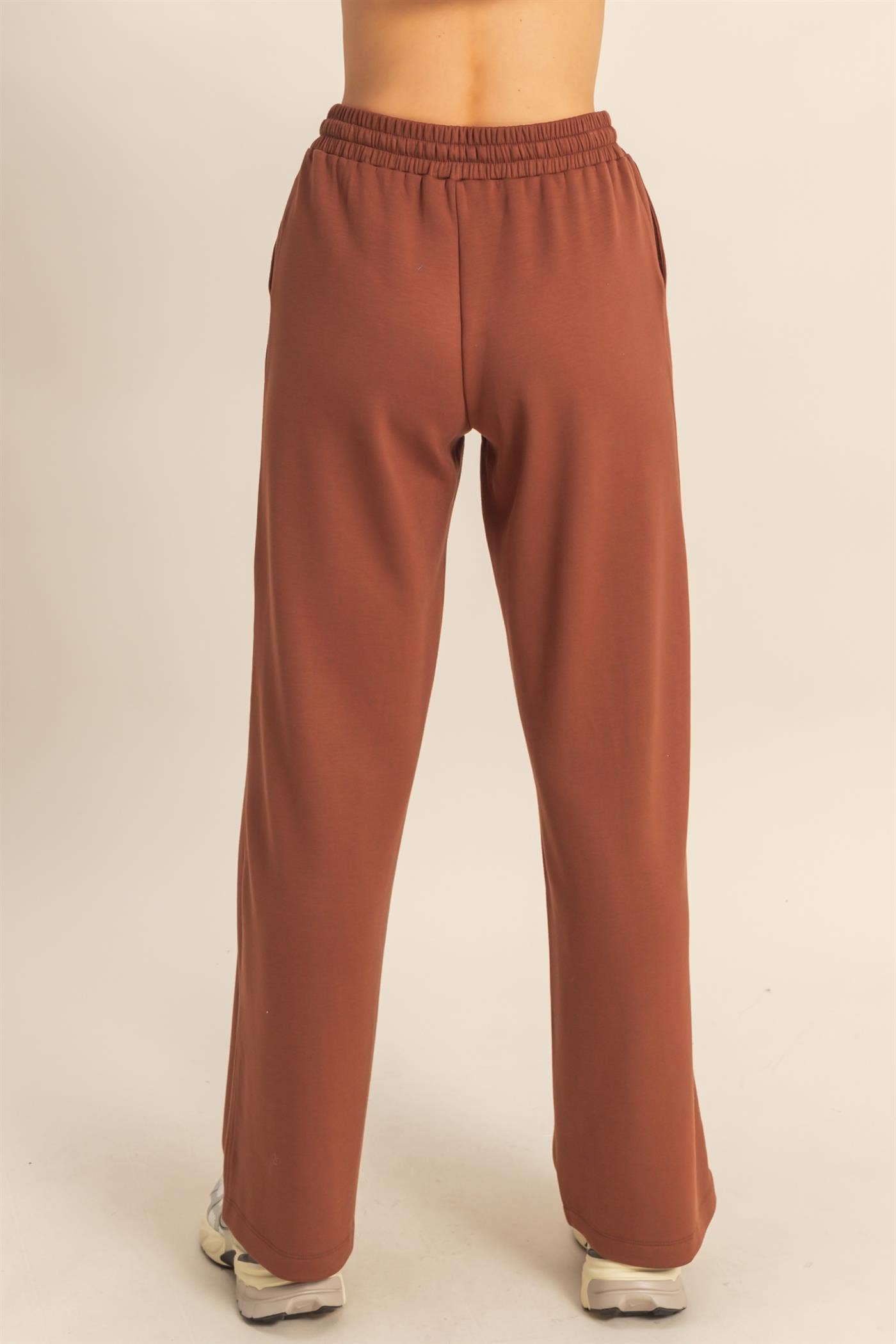 Chesnut Scuba Drawstring Sweatpants