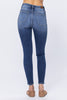 Judy Blue High Rise Button Fly Skinny Jeans