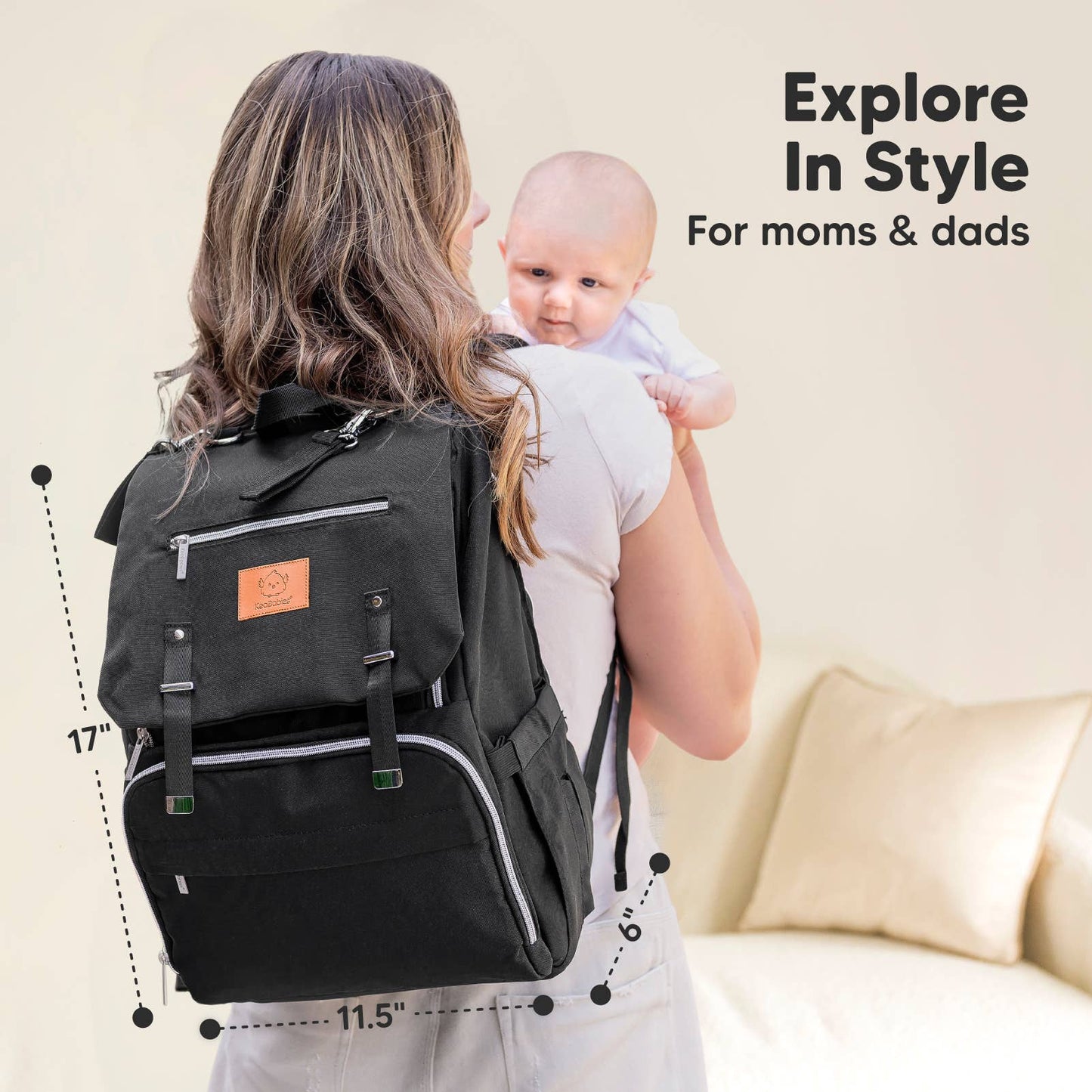 Explorer Diaper Bag Backpack