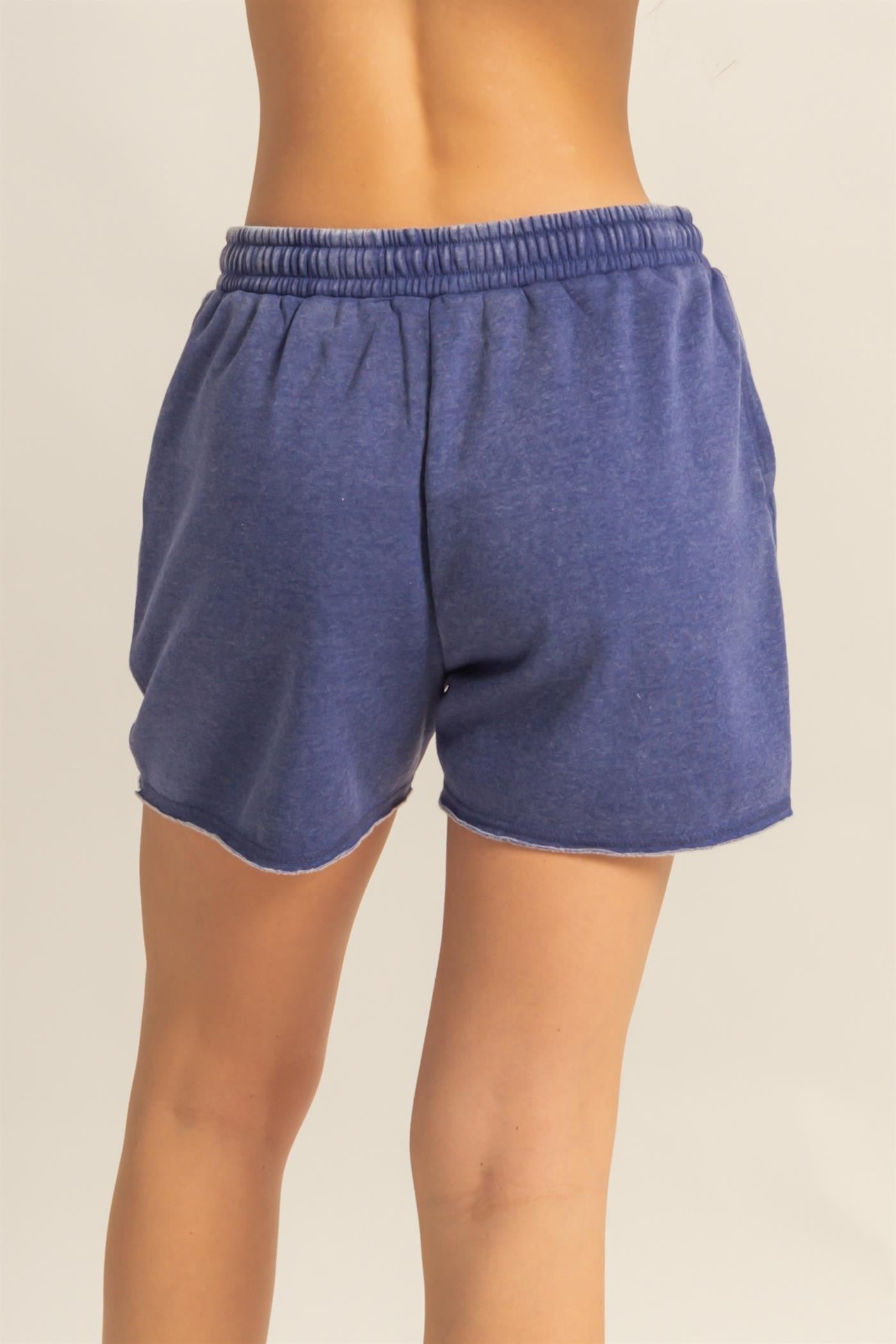 Comfy Shorts - Dusty Indigo