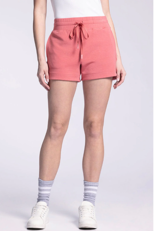 Rosie Shorts - Coral Rose