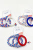 Set Of 3 USA Hair Tie Set