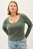 Everyday Curvy Long Sleeve Top