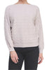 Warm Heather Oat Cable Knit Sweater