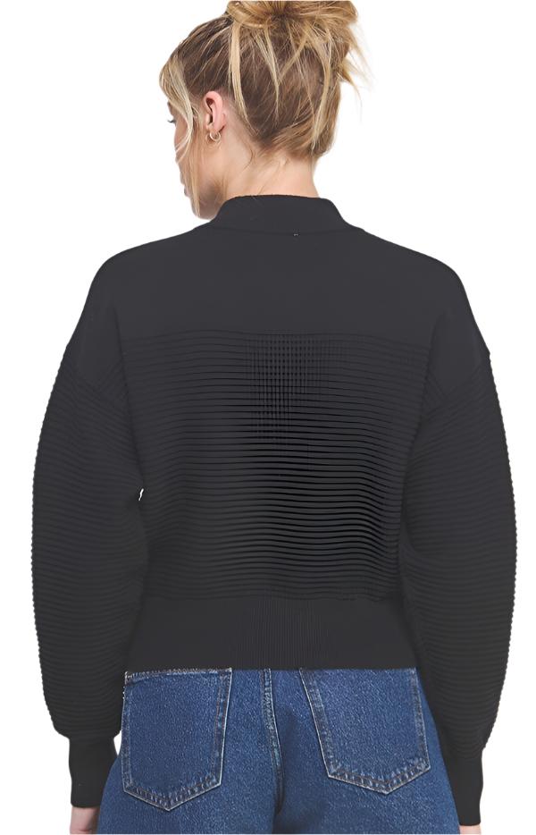 Black Half Zip Sweater