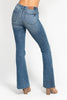 Judy Blue Mid Rise Vintage Flare Jeans