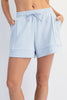 Frost Cream A-Line Shorts