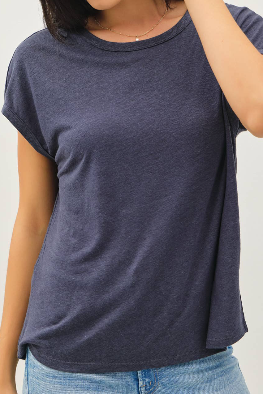 Charcoal Basic Tee