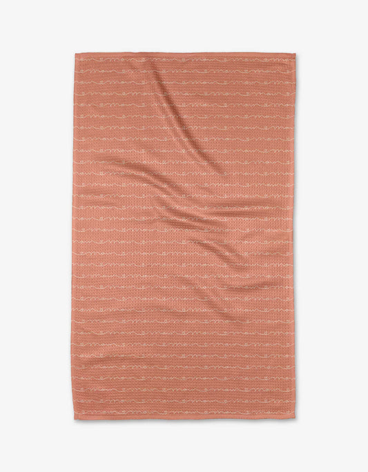 Love of Mom Geometry Tea Towel