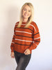 Autumn Stripe Lightweight Sweater