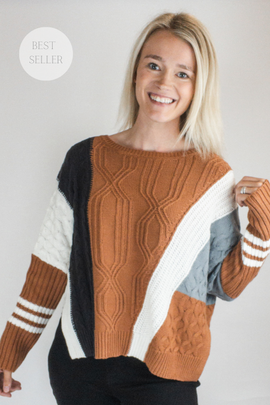 Rachel Cable Knit Sweater