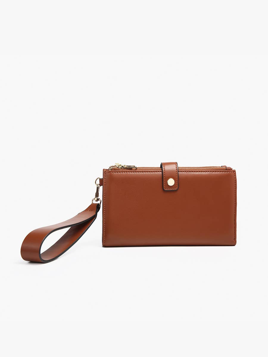 Lark Zip-Top Wallet w/ Wristlet Strap