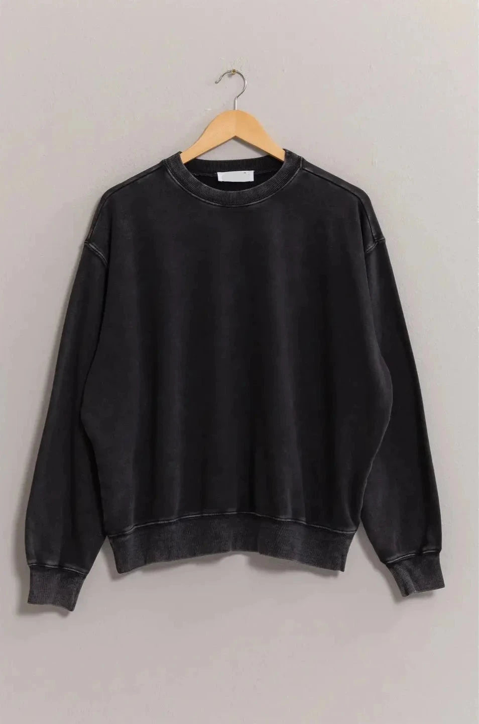 Essential Crewneck Sweatshirt - Black