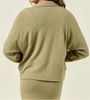 Haven Half-Zip - Lt Olive