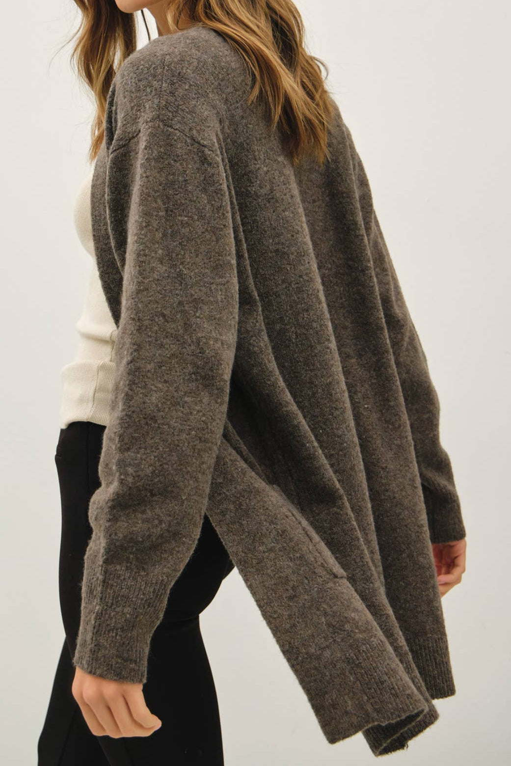 Brown Cozy Cardi
