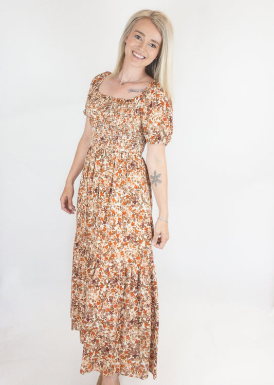 Vintage Floral Dress