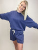 Comfy Crew Sweatshirt - Dusty Indigo