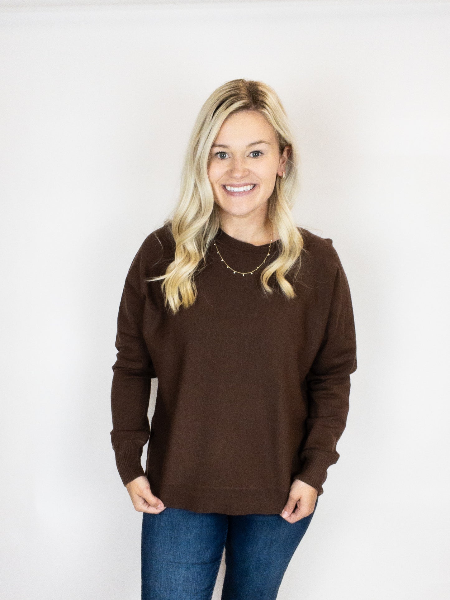 Soft Classic Brown Sweater