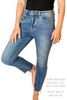 Mica Super High Rise Straight Leg Jeans