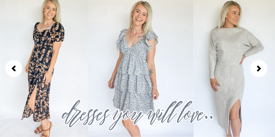 Fall Dresses from Simply Boutique