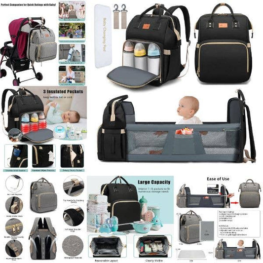 DeBug Baby Diaper Bag - Large Capacity