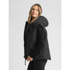 Black Hooded Daphne Puffer Vest