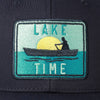 Navy Lake Time Baseball Cap