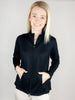 Lulu-B Black Zip Jacket