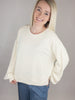 Oat Ribbed Top