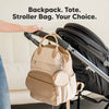 Play Diaper Bag Backpack Latte