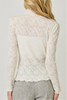 Lacey Layer Top - Ivory