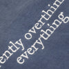 Currently Overthinking Everything Embroidered Tee