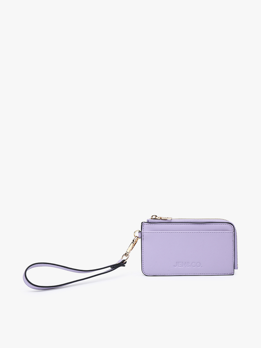 Annalise Wallet w/ Cardholders & Zip Compartment: Lavender