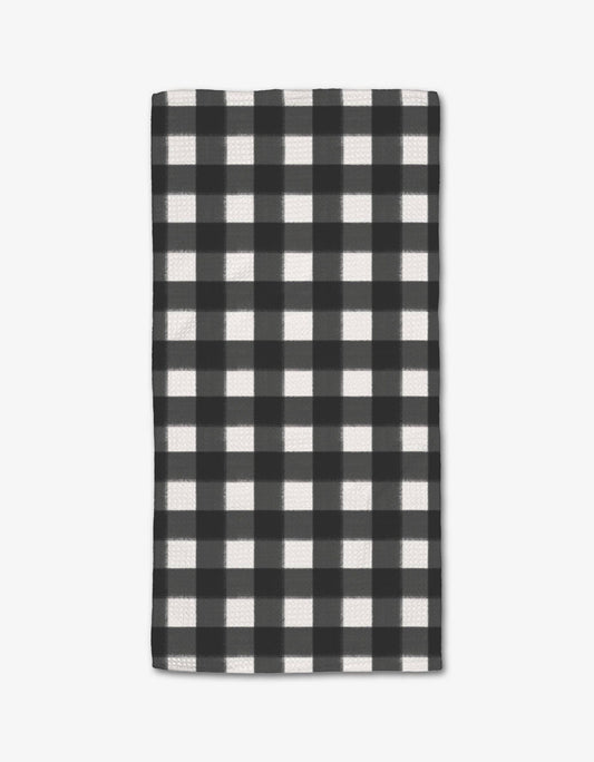 Coal Stripes Bar Towel