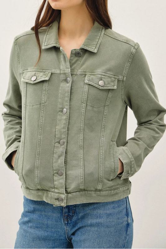 Harbor Shacket - Olive