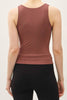 Chocolate V-Neck Tank