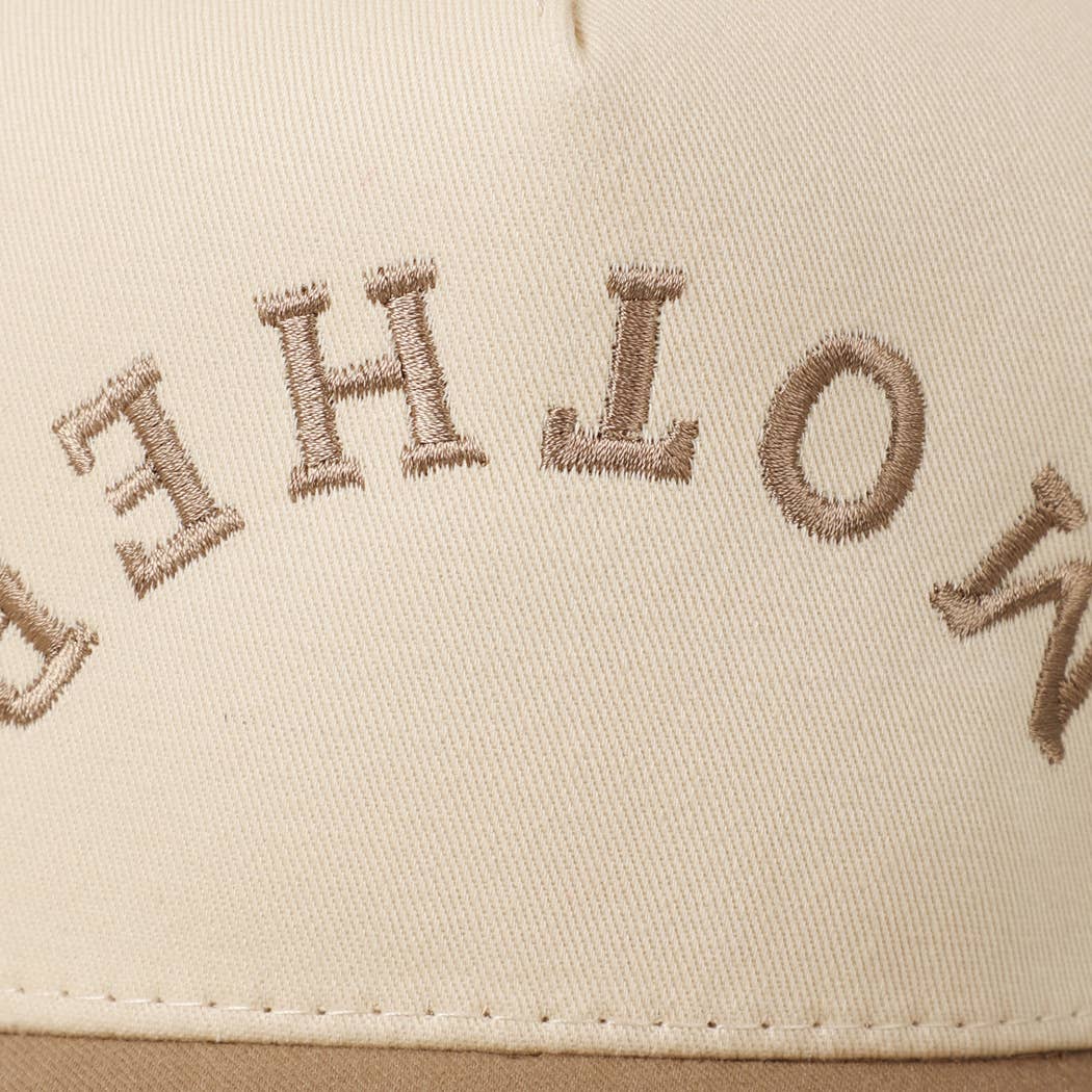 Mother Upside Down Embroidered Trucker Hat