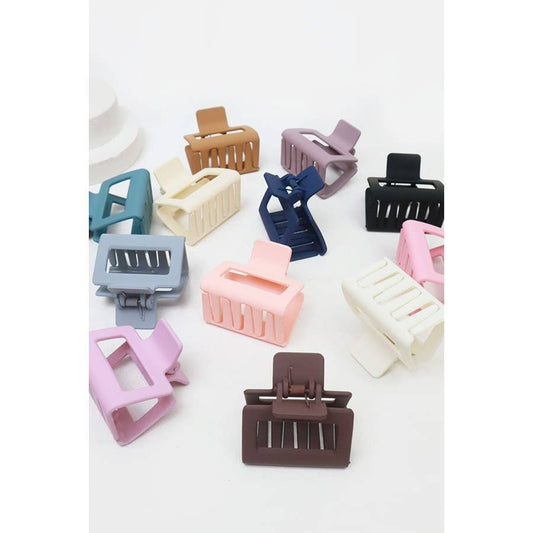 Block Medium Hair Clip