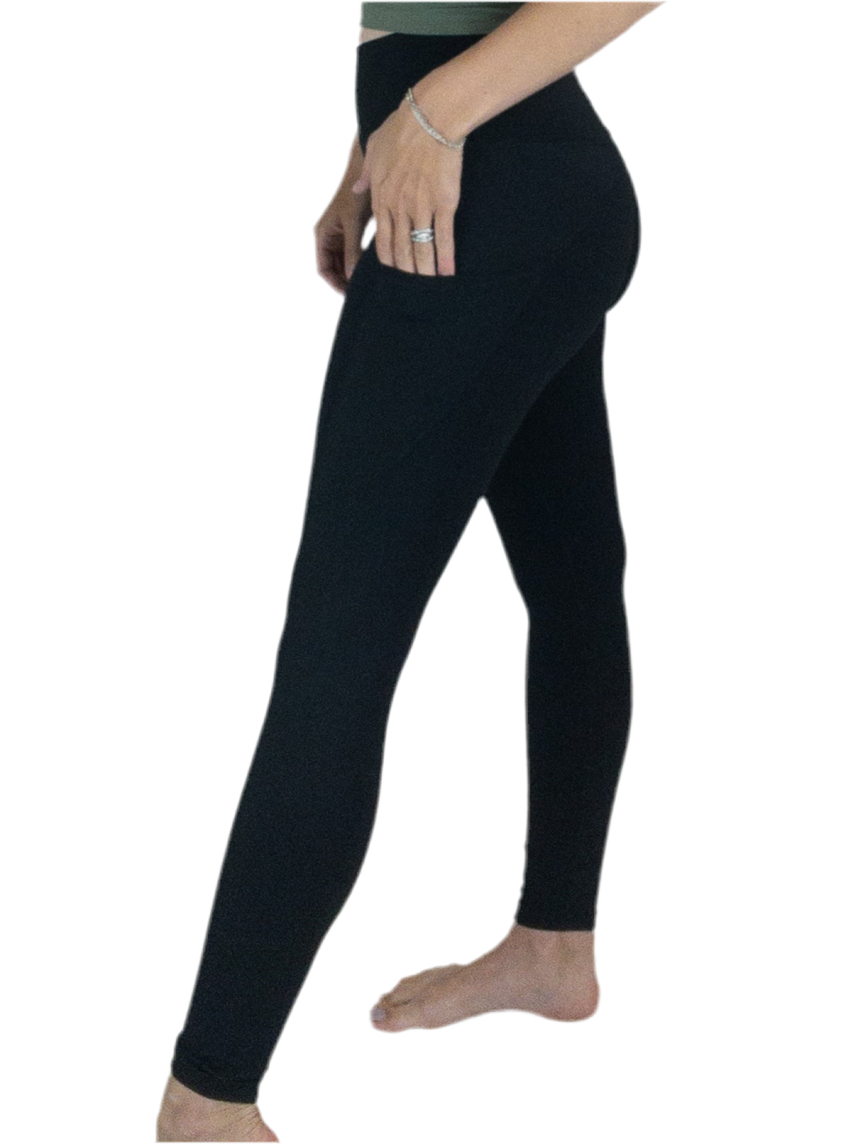 Essential Black Leggings With Pockets