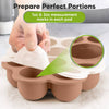 2oz x 10 Pods Prep Silicone Baby Food Freezer Tray with Lid