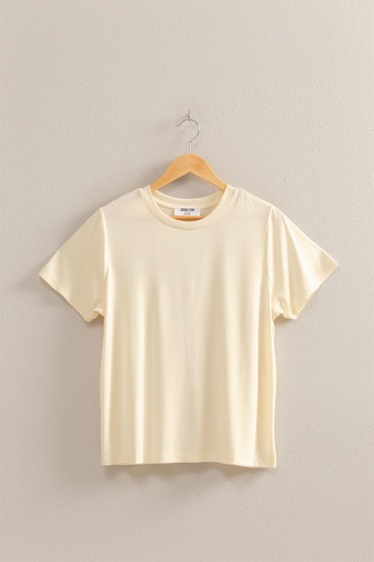 Whip Cream Basic T Shirt