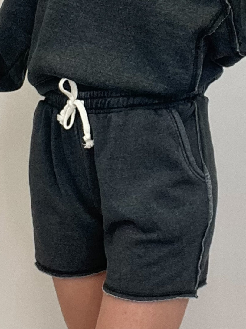 Comfy Shorts - Ash Black